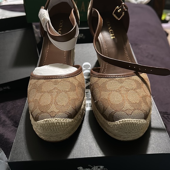 Brand New in Box Raine SIG ESPADRILLE Khaki/saddle size 11B - Picture 5 of 9